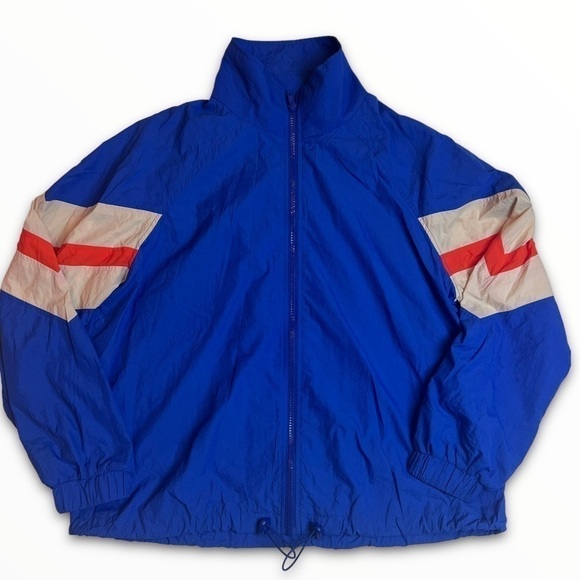 Wild Fable Blue Retro Track Jacket Windbreaker, XS - Picture 1 of 6
